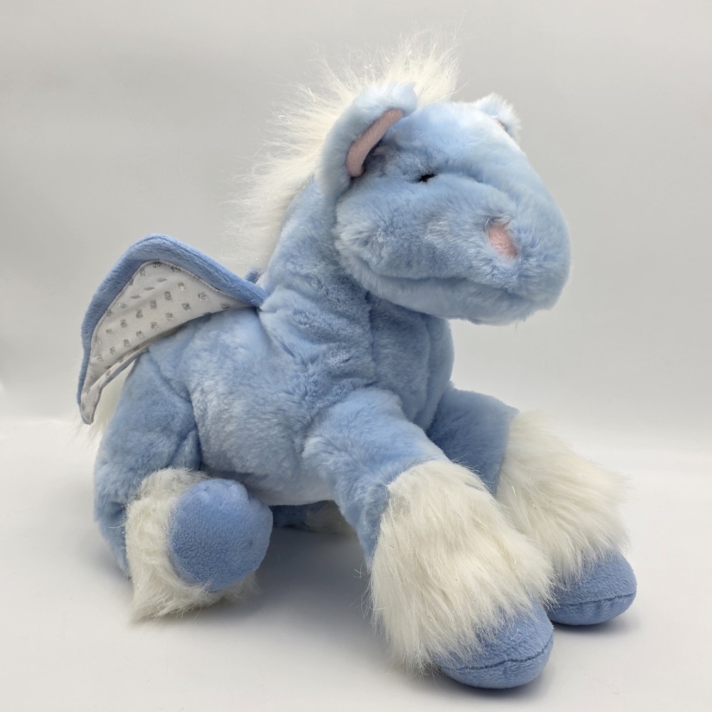 Animal Alley Purple Pegasus Horse Toys R Us 2000 Commonwealth Plush 17" SEE PHOT